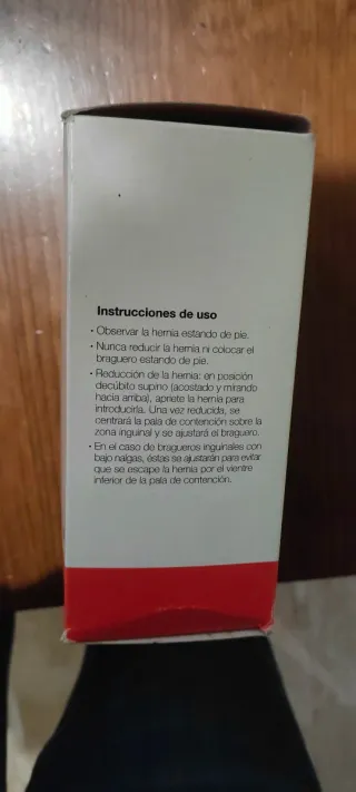 Braguero hernia inguinal izquierda Acofar