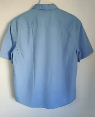 Camisa Calvin Klein Slim Fit Azul