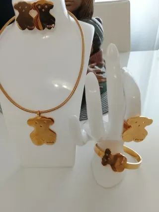 "Recoger en el Actur" 1 Conjunto Tous acero  nuevo