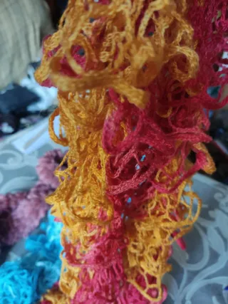 Bufandas hechas a mano originales nuevas