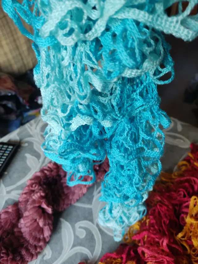 Bufandas hechas a mano originales nuevas