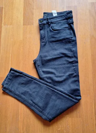 Pantalón Massimo Dutti Negro Talla 42