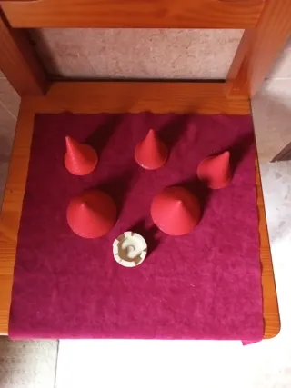 Exin Castillos Piezas Rojas y Blancas