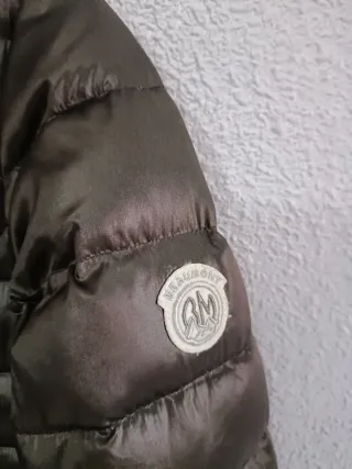 Chaqueta Beaumont de plumas marrón T.38