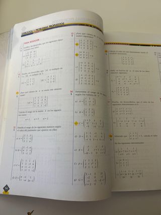 Matematicas II  2º bachillerato