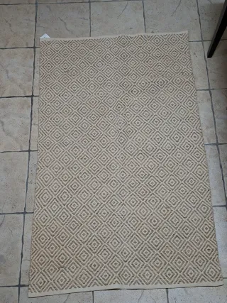 Tappeto EYASI Beige Cotone 120x180