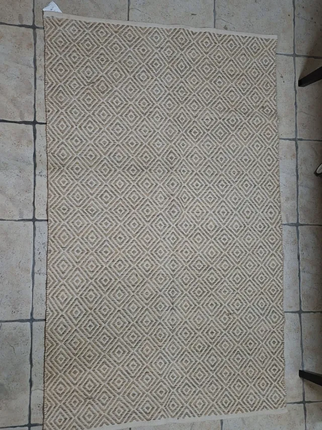 Alfombra EYASI Beige Algodón 120x180