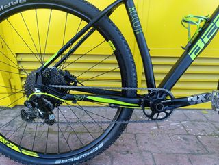 MTB berria 29 pulgadas monoplato btt bicicleta fox