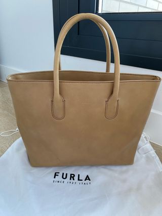 Bolso Furla Piel Color Camel