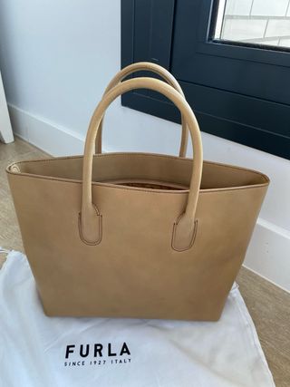 Bolso Furla Piel Color Camel