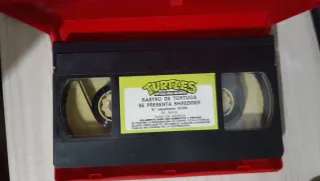 VHS original Tortugas Ninja Mutantes 1987, Español