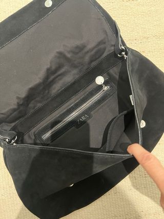 Bolso tachuelas zara