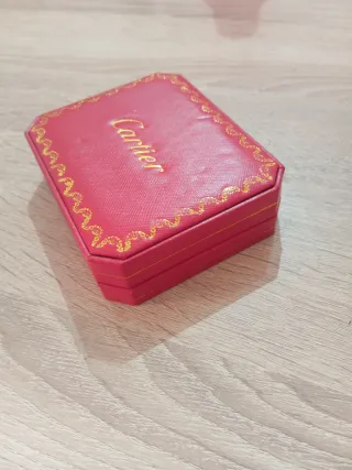 Estuche/Caja Cartier Roja Vacía