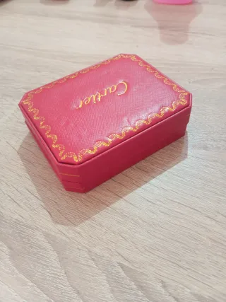 Estuche/Caja Cartier Roja Vacía
