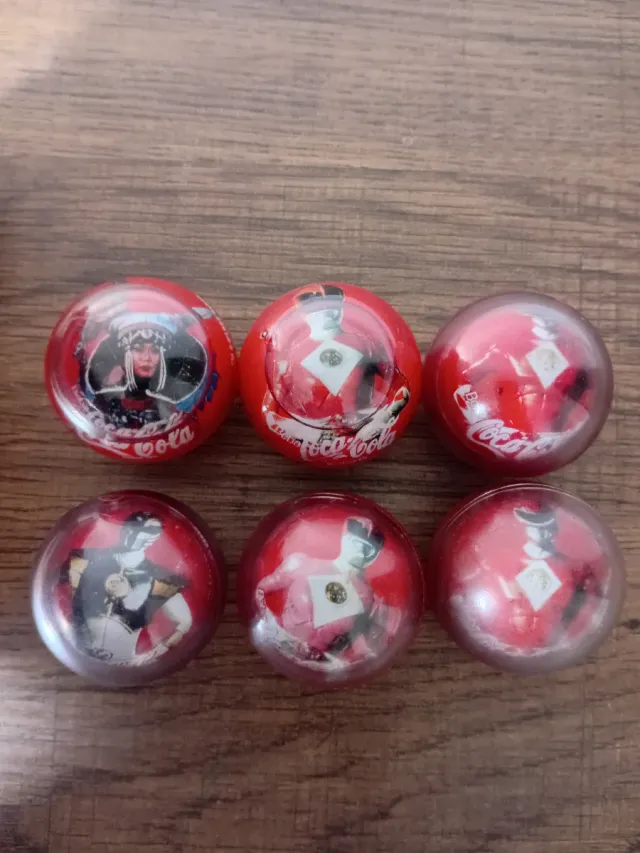 Lote Power Rangers Coca-Cola