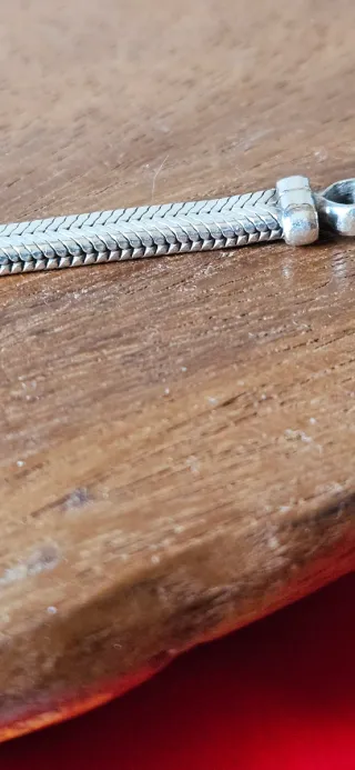 Bracciale snake in argento