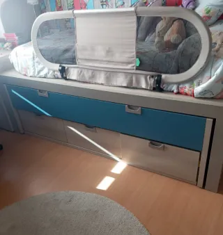 Cama nido con cajones