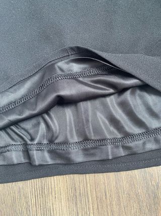 Vestido H&M negro con pedrería