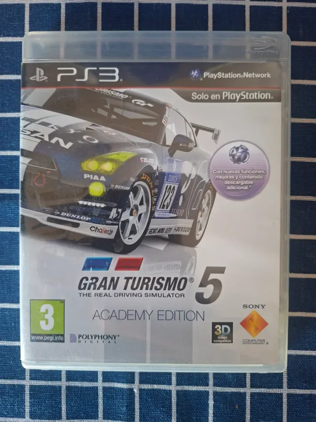 PS3 GRAN TURISMO 5 ACADEMY EDITION ORIGINAL