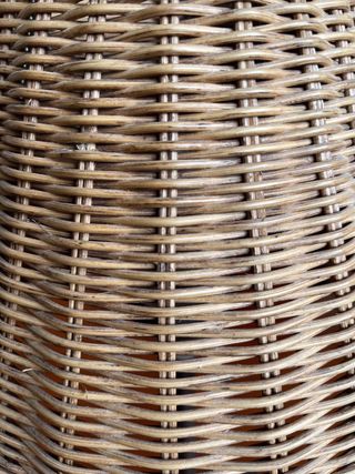 Lámpara DECO  mimbre y metal