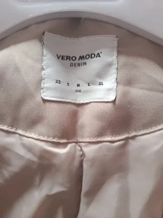 Abrigo beige mujer talla M