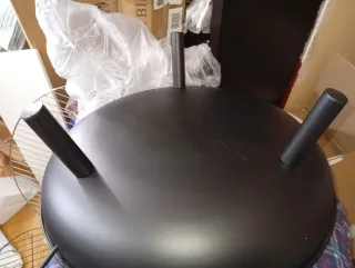 Barbacoa de mesa redonda