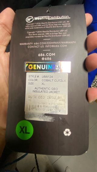 Chaqueta de esquí marca 686 a estrenar