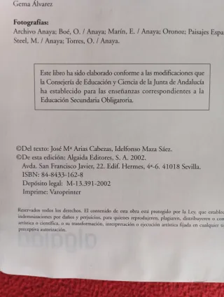 Libro Matemáticas 1.ESO