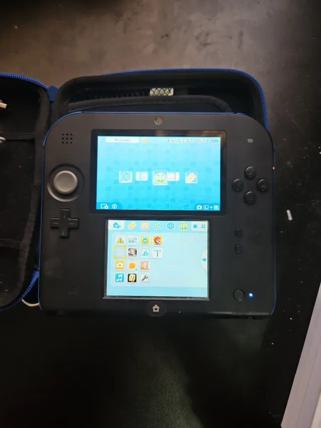 Nintendo 2DS Azul (Puedo meter juegos digitales)