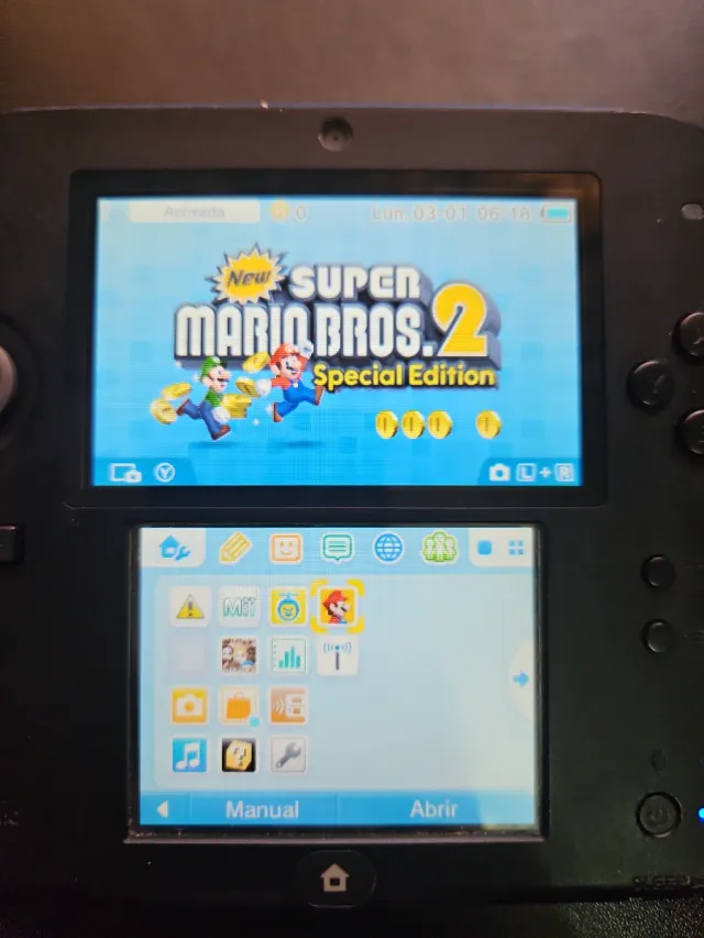 Nintendo 2DS Azul (Puedo meter juegos digitales)