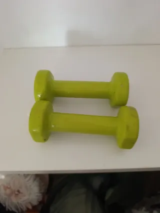 2 mancuernas 1kg cada una