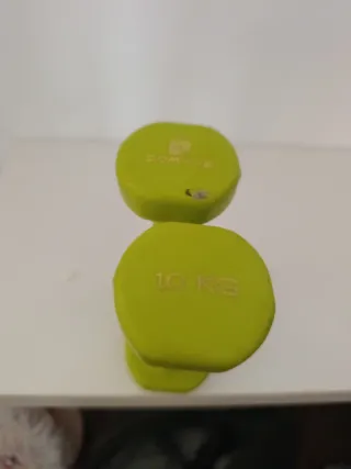 2 mancuernas 1kg cada una