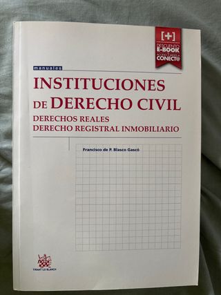 Instituciones de derecho civil derechos reales,...