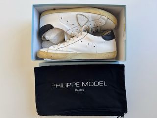 Sneakers Philippe Model Bianche Nere