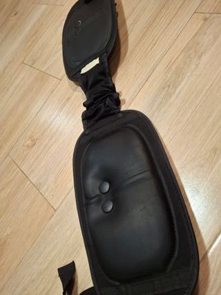 Electroestimulador Abdomen y Espalda Negro