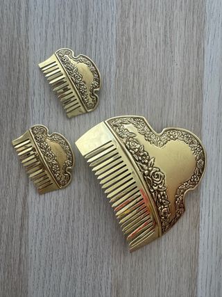 Peinetas Fallera Niña Doradas