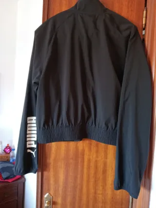 Chaqueta Puma Negra y Blanca Talla M