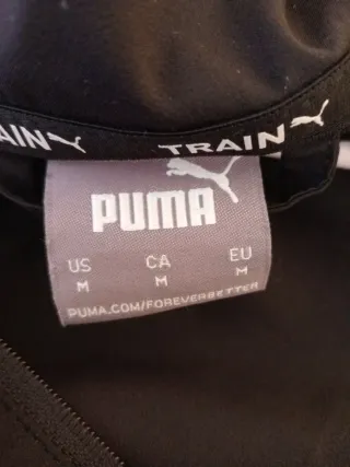 Chaqueta Puma Negra y Blanca Talla M