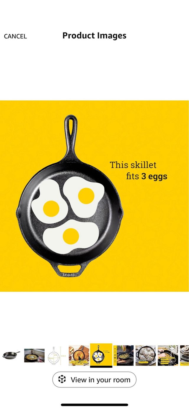 Padella in ghisa Lodge 26cm