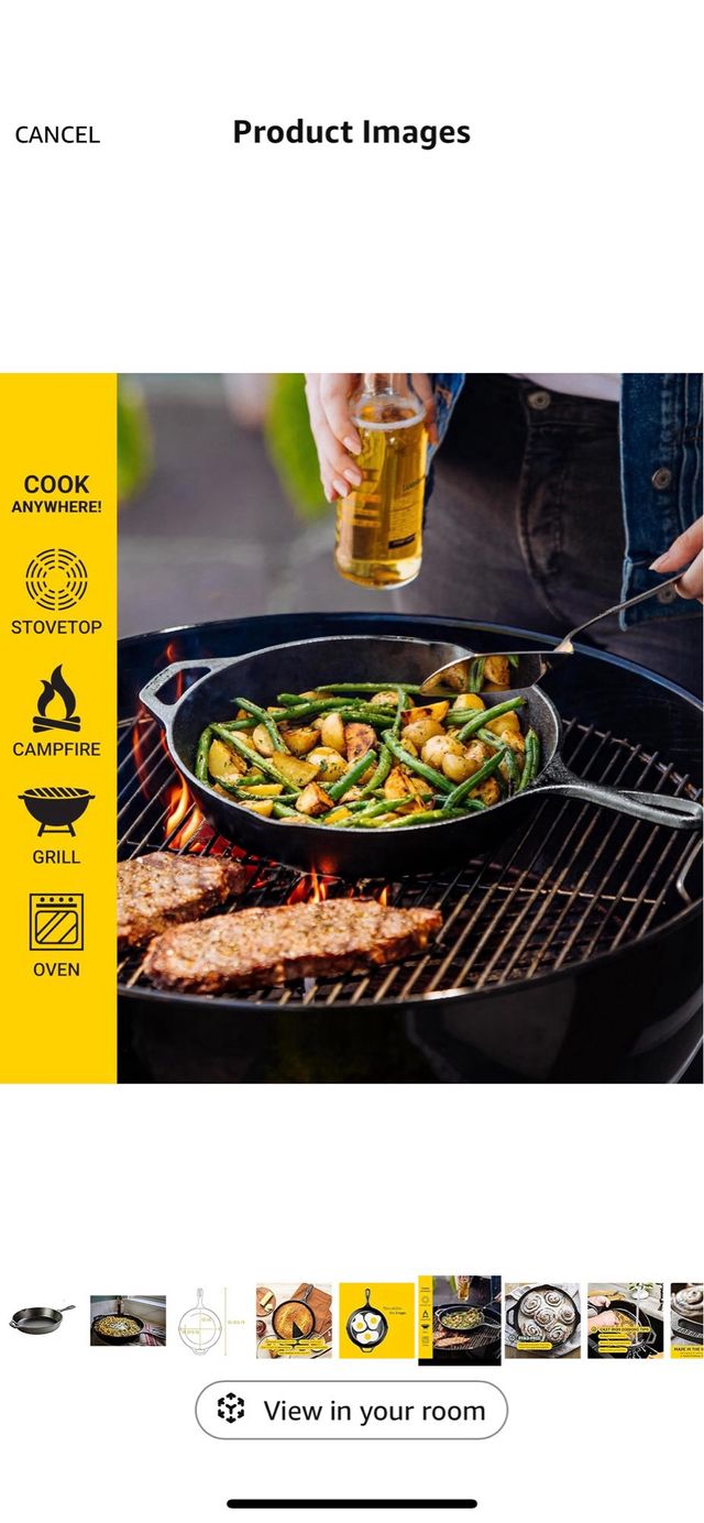 Padella in ghisa Lodge 26cm