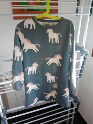 Vestido Sfera Unicornios Talla 7-8