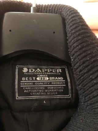 Giubbotto Dapper impermeabile nero