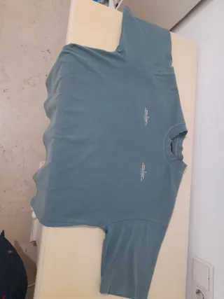 Camiseta YUXUS Verde Talla M. Oversize