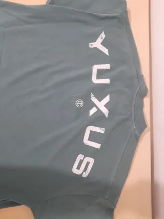 Camiseta YUXUS Verde Talla M. Oversize