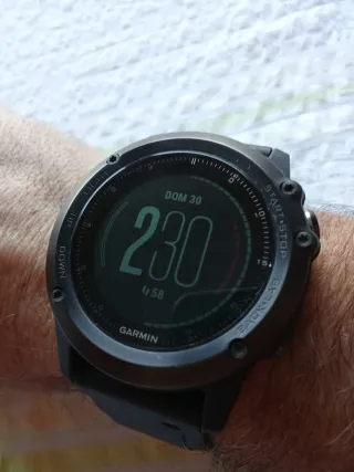 GARMIN FENIX 3HR SAPHITE.