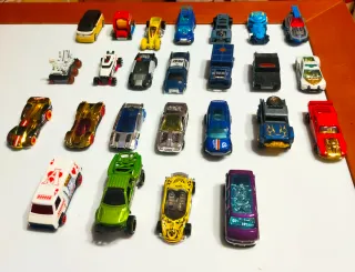 Lote 3 de Coches Hot Wheels