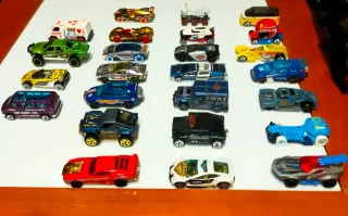 Lote 3 de Coches Hot Wheels