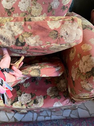 3 Poltrone Vintage Imbottite - Comodissime!