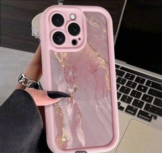 Funda rosa mármol iPhone 15 Plus