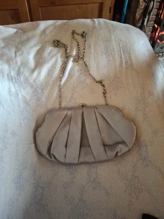 Bolso de fiesta plateado